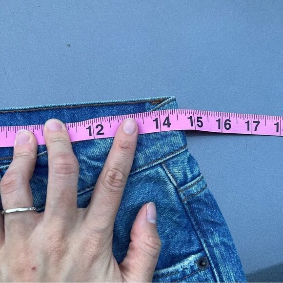 Reformation Julia High Waisted Cigarette Jeans Sonoma Destroyed color size 27 - Picture 11 of 12